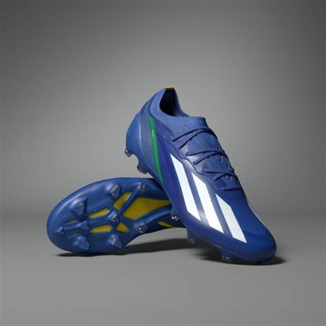 adidas X Crazyfast.1 Brazil Firm Ground Soccer Cleats 